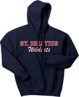 Gildan Unisex Youth Heavy Blend Hooded Sweatshirt, Navy